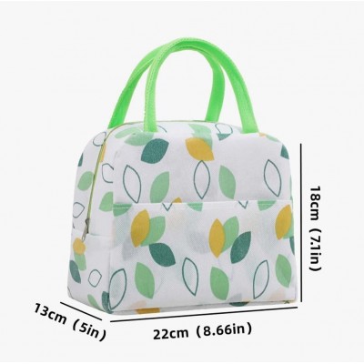 Insulated Ice Bag Folding Lunch Cooler Bags Outdoor Picnic Fruit Fresh Pack