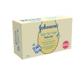 Johnson's Top To Toe Baby Bar - 75 gm (Soap Free)