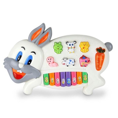 Baby World Store Rabbit Piano (musical n lights)