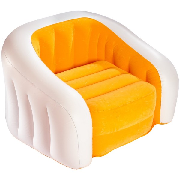 intex inflatable sofa chair Orange