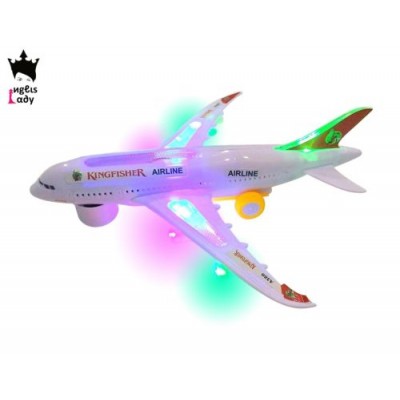 Baby World Store KIngfisher Airoplane (music n Light)