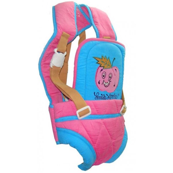 Baby World Kotrai Denim Baby Carrier  (Pink)