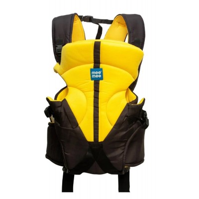 Mee Mee Lightweight & Adjustable Baby Sling Carrier With Padded Support |0 To 2 Years| (Yellow)