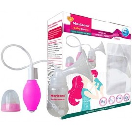 Morison Baby Dreams Manual Breast Pump Classic - Pink