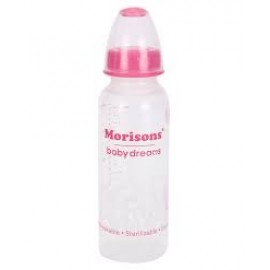 Morisons Baby Dreams Regular PP Feeding Bottle - 250 ml - Pink