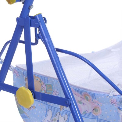 Mothertouch Indo Cradle Printed - Blue