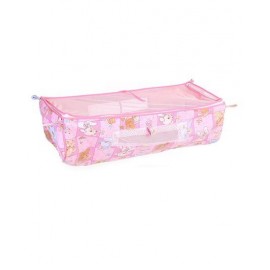 Mothertouch Indo Baby Cradle Cover Bear Print - Pink
