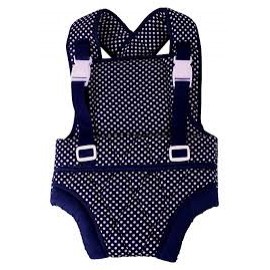 Mothertouch Baby Carrier Navy Blue Dot Print