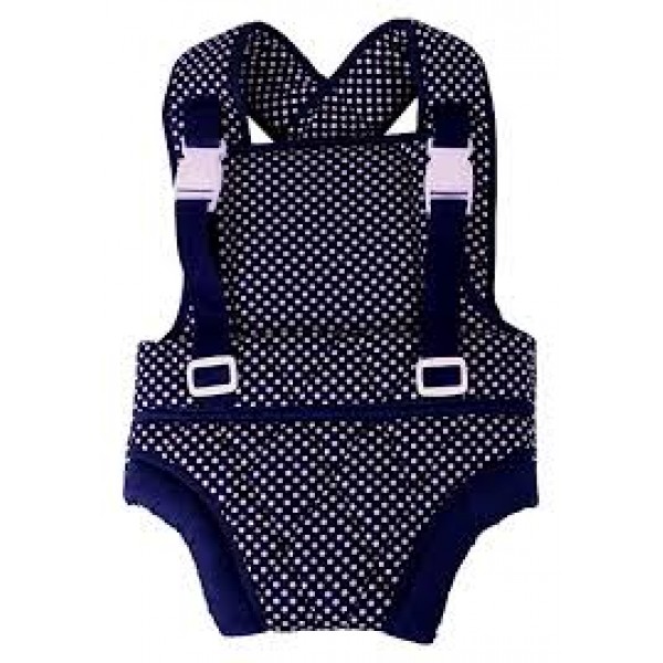 Mothertouch Baby Carrier Navy Blue Dot Print