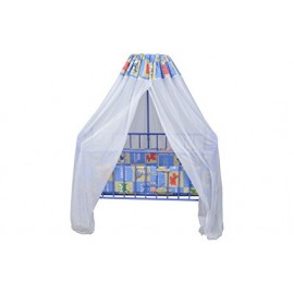 Mothertouch Baby Cot Dx (Light Blue)