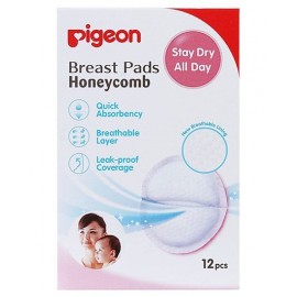 Pigeon Breast Pads Honeycomb - 12 Pieces