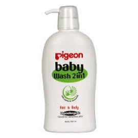 Pigeon Baby Wash 2 In 1 Green - 700 ml