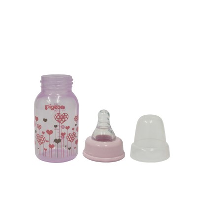 PERISTALTIC CLEAR NURSING BOTTLE RPP 120ML (PINK) ABSTRACT