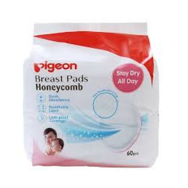 Pigeon Breast Pads Honeycomb - 60 Pieces