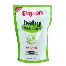Pigeon Baby Wash 2in1, 600ml Refill