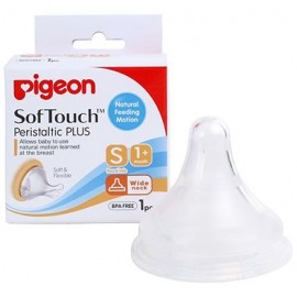 Pigeon Soft Touch Peristaltic Plus Nipple Small - 1 Piece