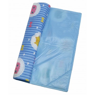 baby world Foam Cushioned Waterproof Quickly Diaper Changing Mats Pack of 3 - Multicolor