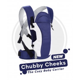 R for Rabbit Chubby Cheeks 3 Way Baby Carrier - Royal Blue 6 to 24 Months, 14 x 27 x 44.5 cm, carrying capacity 15 kg, comfortable baby carrier made from high quality material, easy to care and machine washable
