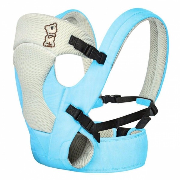 New Cuddle Snuggle Baby Carrier (Blue Grey) SKU BCCSB02