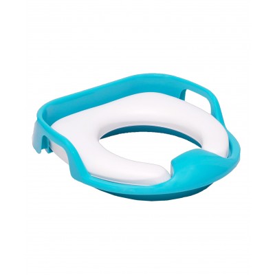 R for Rabbit Ding Dong 4 in 1 Convertible Potty Seat - Yellow Blue 18 Months+, L 39 x W 37 x H 17 cm, Carrying capacity 20 kg, light weight potty seat with comfortable seat and a lid
