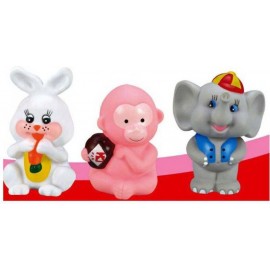 Baby World Set (3 Pc) Bath Toy  (Multicolor)