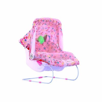 Pink Baby Carry Cot 8 In 1 of Dash, 0-12 Months, Superb Quality - Mosquito Net, Sunshade, Sitting, Swinging, Bouncing, Rocking Features for Newborns