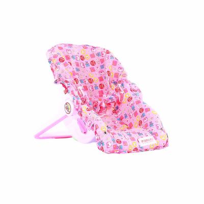 Pink Baby Carry Cot 8 In 1 of Dash, 0-12 Months, Superb Quality - Mosquito Net, Sunshade, Sitting, Swinging, Bouncing, Rocking Features for Newborns