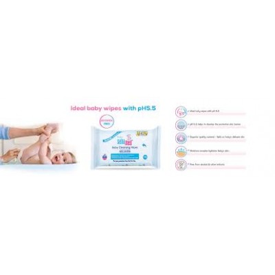 Sebamed Baby Cleansing Wipes Extra Soft 72 Pcs