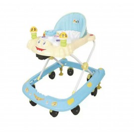 Baby World Store Musical Walker With Stopper Blue