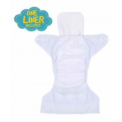 1st Step Adjustable Reusable Diaper With Diaper Liner unicorn print 