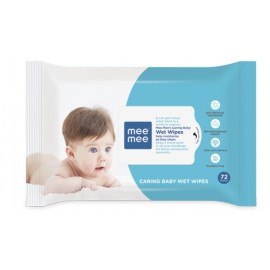 Mee Mee Caring Baby Wet Wipes - 72 Pieces