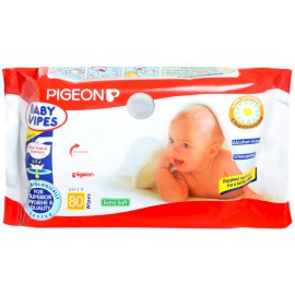 Pigeon Baby Wipes 80 Pieces